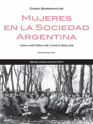 cover image of Mujeres en la sociedad Argentina
